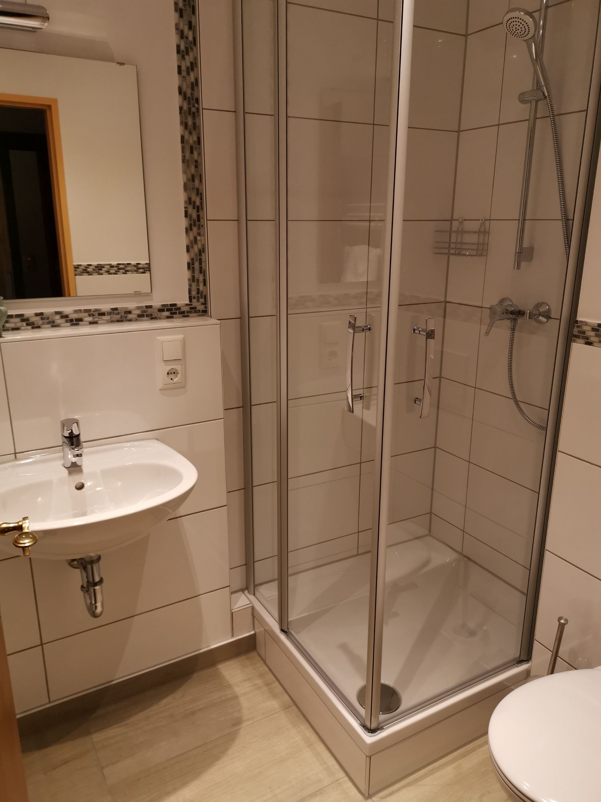 Dusche, Handtücher