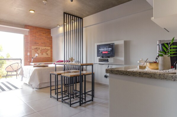 Breakfast area - Soho Style Moderno Studio las Mercedes (Asunción)