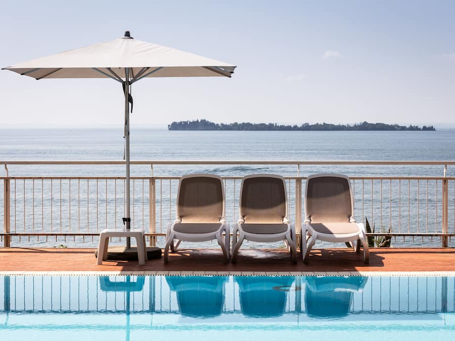 Seasonal outdoor pool