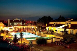 Front of property - evening/night - Villa Saray (Cesme)