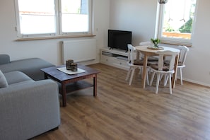 Apartment, 2 Bedrooms, Balcony | Living area | Flat-screen TV - Ferienwohnung Lischka (Lübbenau/Spreewald)
