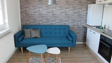 Apartment | Wohnbereich | Flachbildfernseher