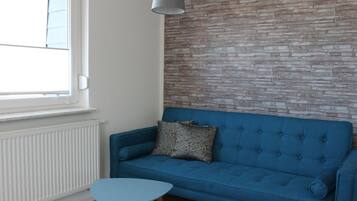 Apartment | Wohnbereich | Flachbildfernseher