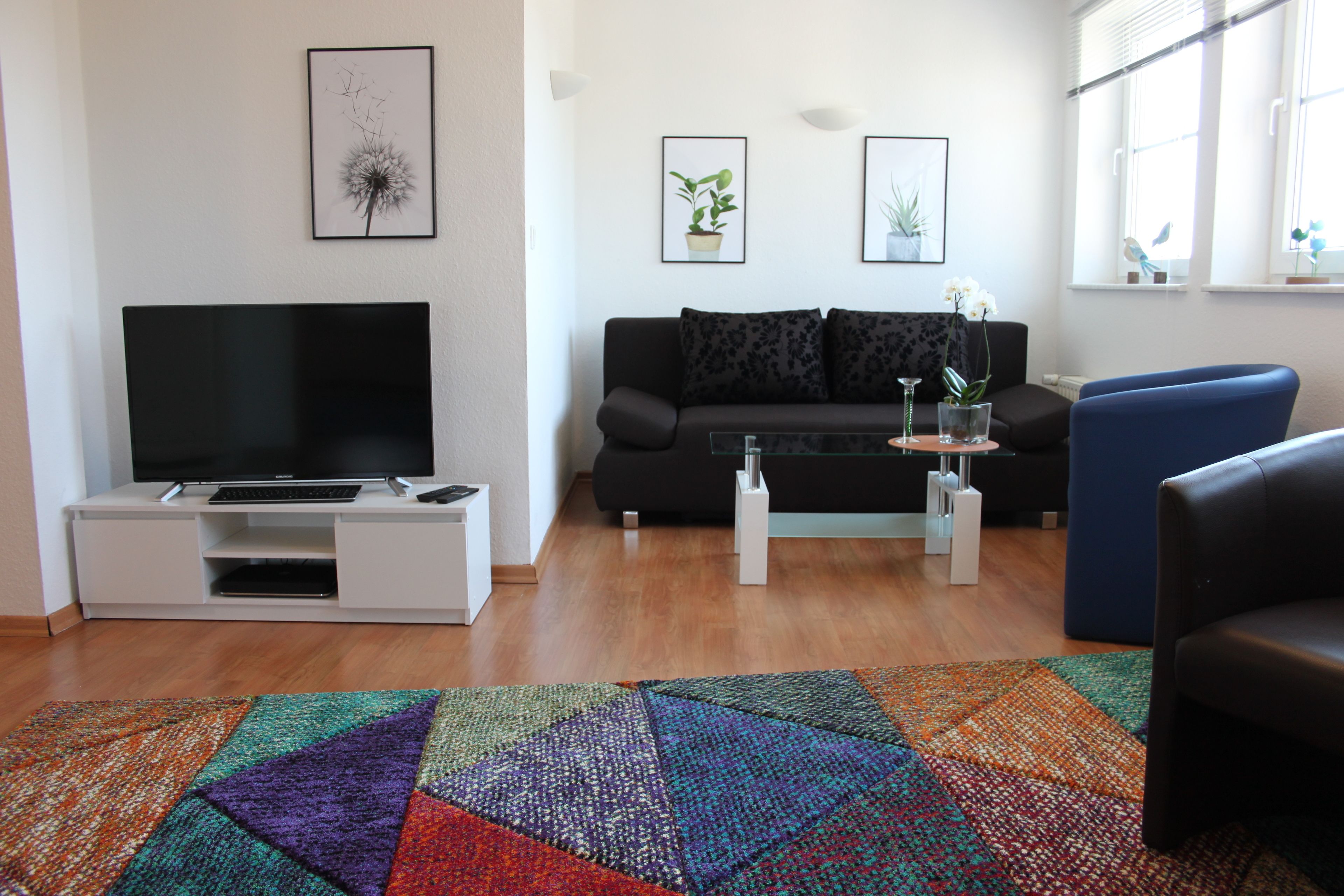 Apartment, 2 Schlafzimmer | Wohnbereich | Flachbildfernseher