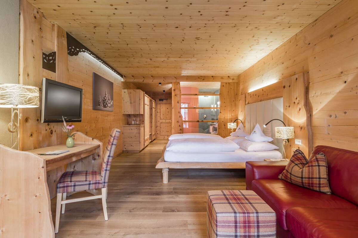 Suite, vue montagne