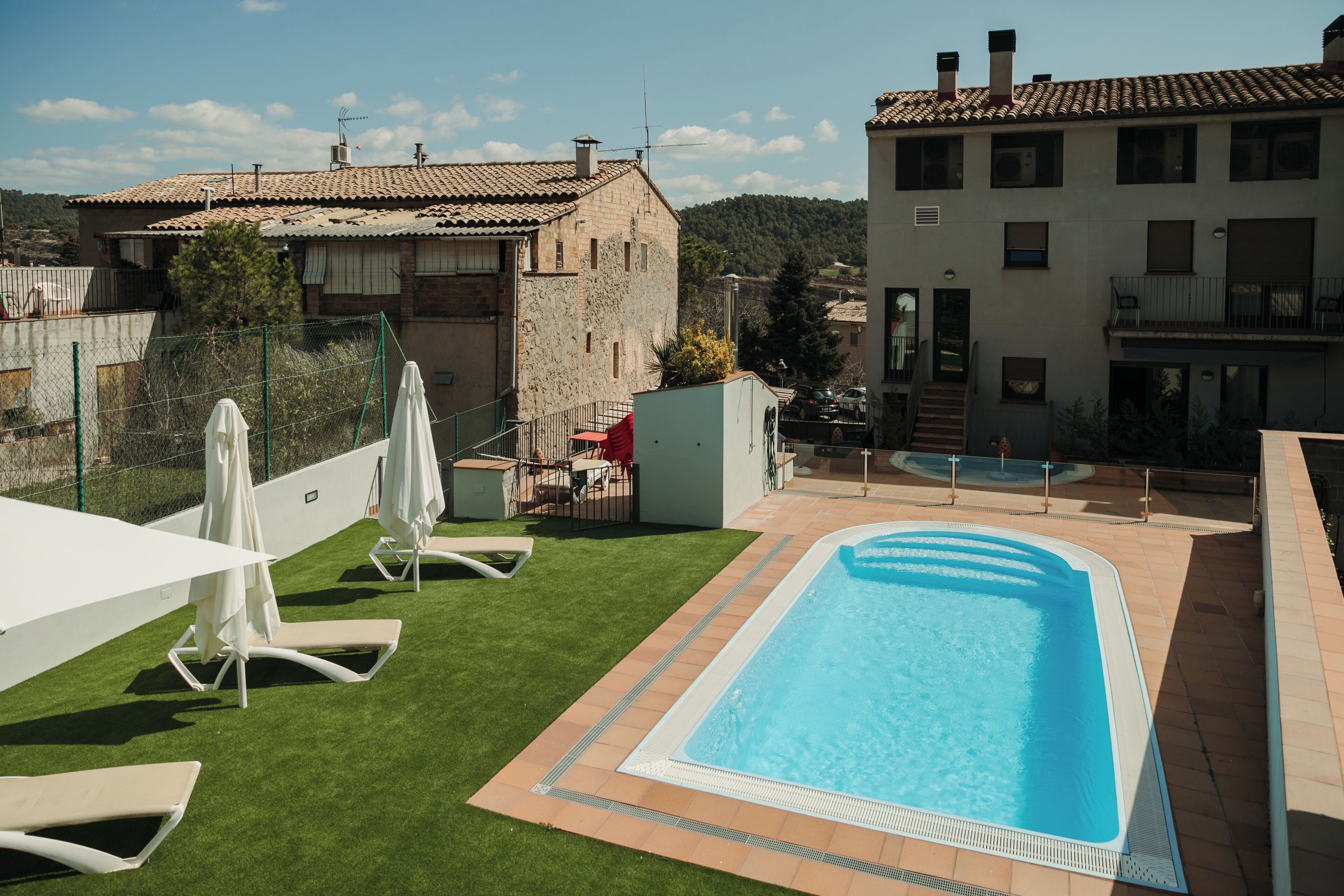 Seasonal outdoor pool