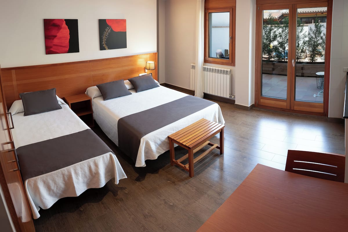 1 habitación, wifi gratis, ropa de cama y acceso para silla de ruedas