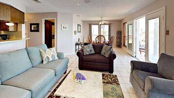 42-inch TV with satellite channels