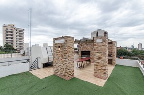 Design Studio, City View | Terrace/patio - Nuestra Sra. de la Asunción Stylish Loft (Asunción)