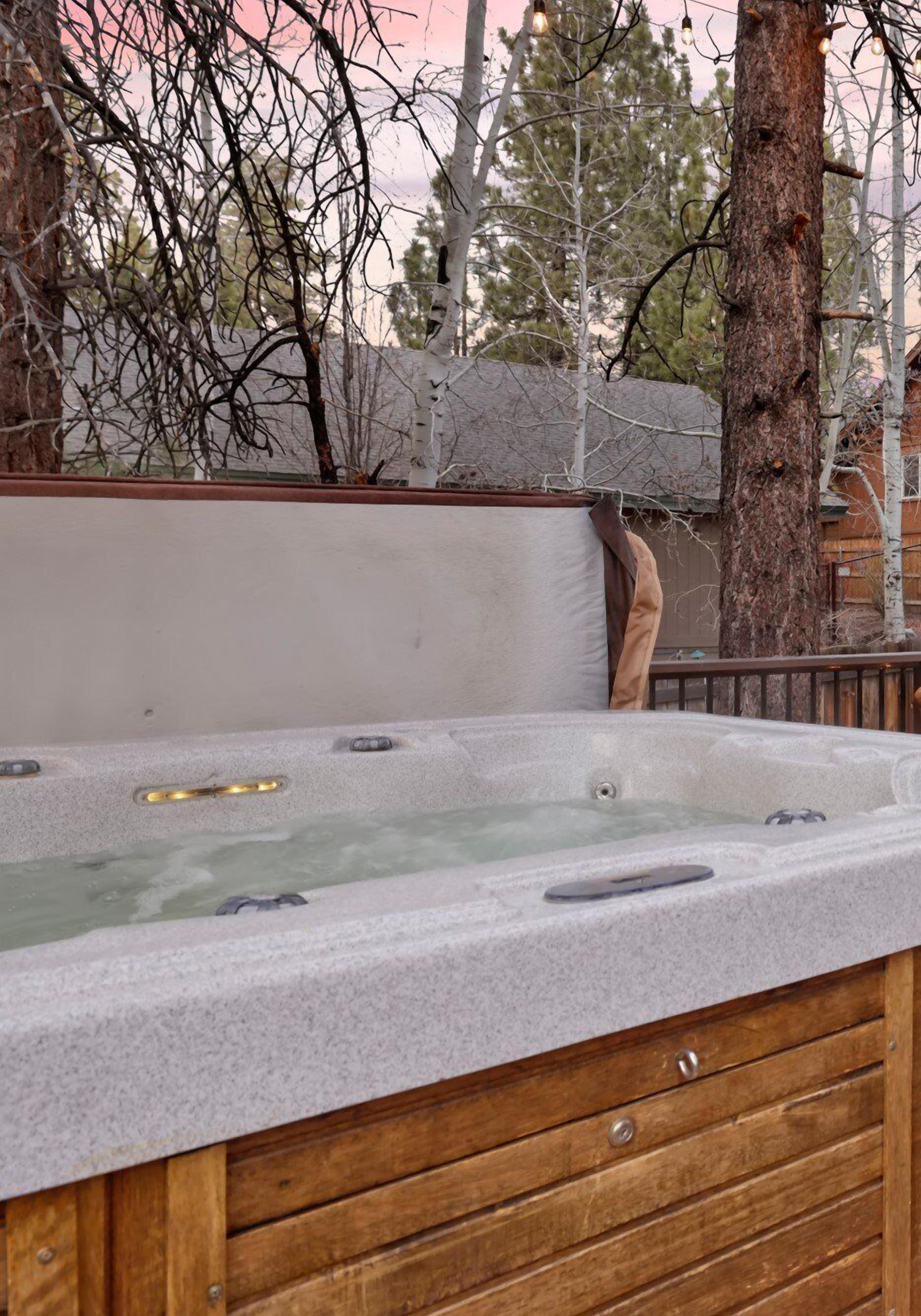 Bain à remous extérieur