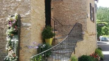 Façade de l’hébergement