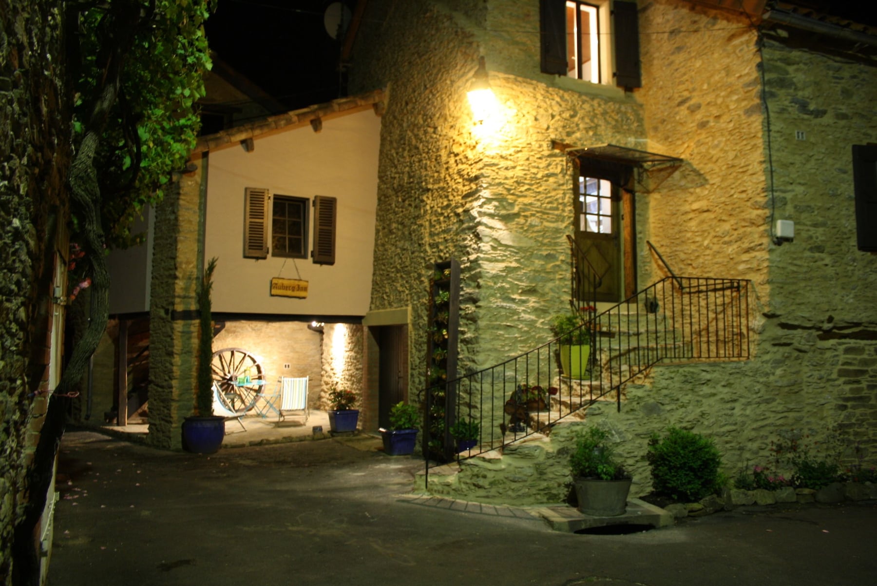 Façade de l’hébergement