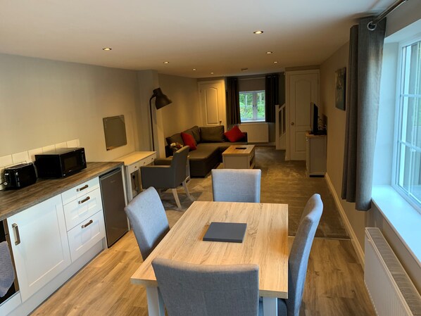 Studio (Split Level) | Repas dans la chambre
