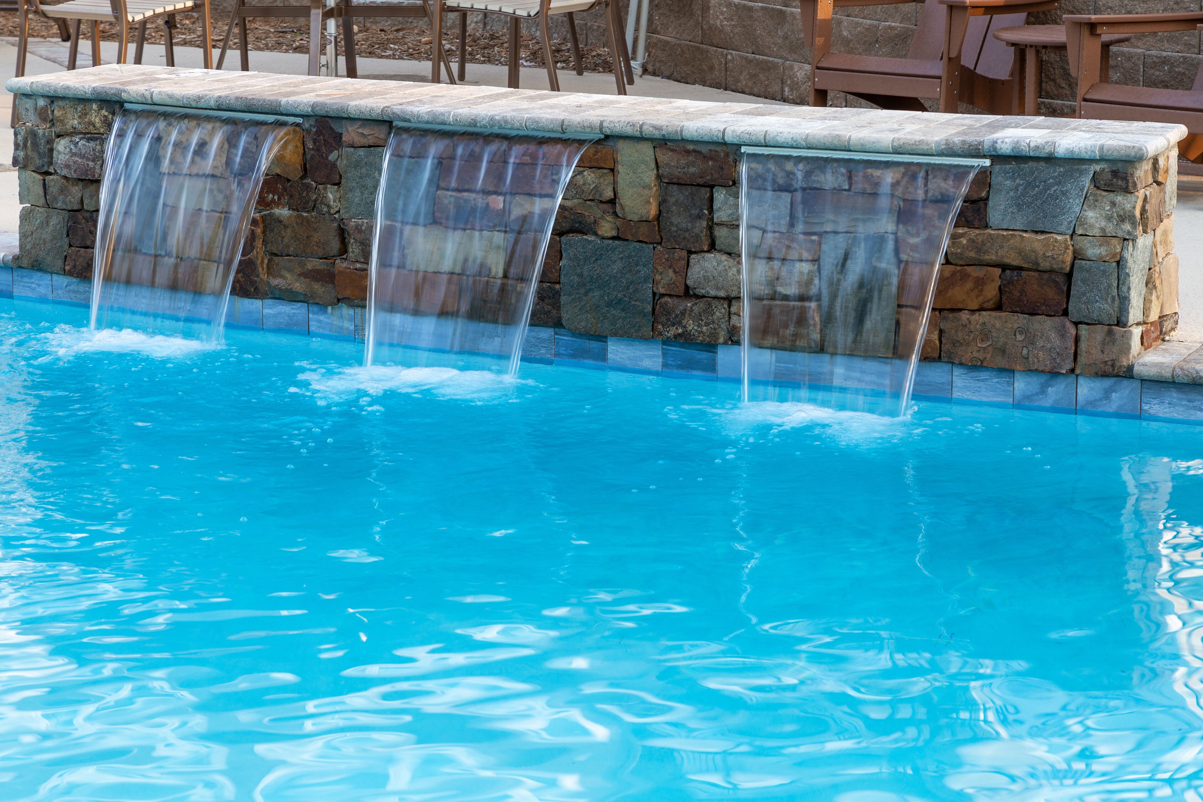 Seasonal outdoor pool