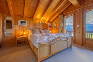 4 bedrooms, iron/ironing board, free WiFi, bed sheets - Chalet Marianne - cosy, Nendaz, 4 Vallées (Haute-Nendaz)