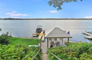 Property grounds - Stunning Lake House with Sunset views! (Fox Lake)