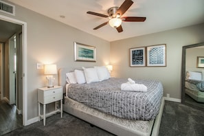 2 bedrooms, iron/ironing board, travel cot, free WiFi