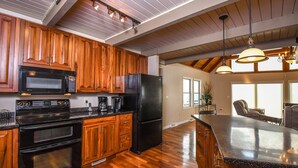 House, Multiple Beds, Private Pool, Pool View | Private kitchen - Dream Big (Swanton)