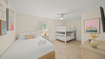 2 habitaciones, internet y ropa de cama