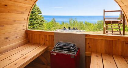 4 Min To Tettgouche|Sauna|Amazing Views|12 Acres