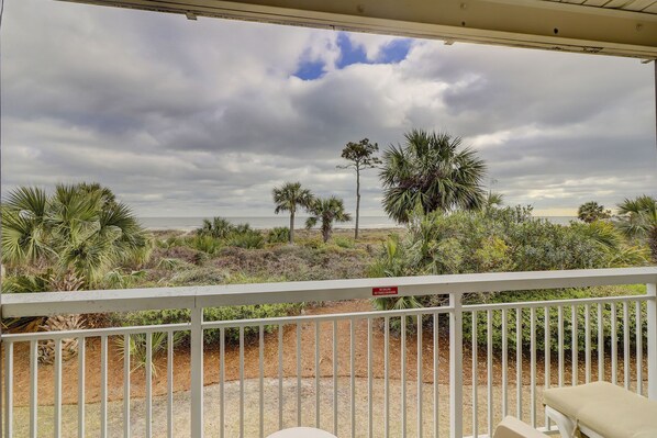 Villa, 1 Queen Bed, Balcony, Ocean View | Balcony