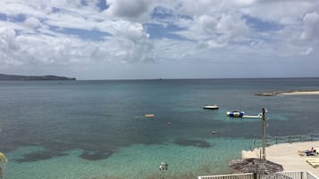 Udsigt fra overnatningsstedet