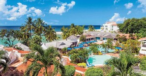 Outdoor pool, a heated pool - Windjammer Landing St.Lucia One Bedroom Deluxe Suite w/private deck+ plunge pool (Labrelotte Bay)