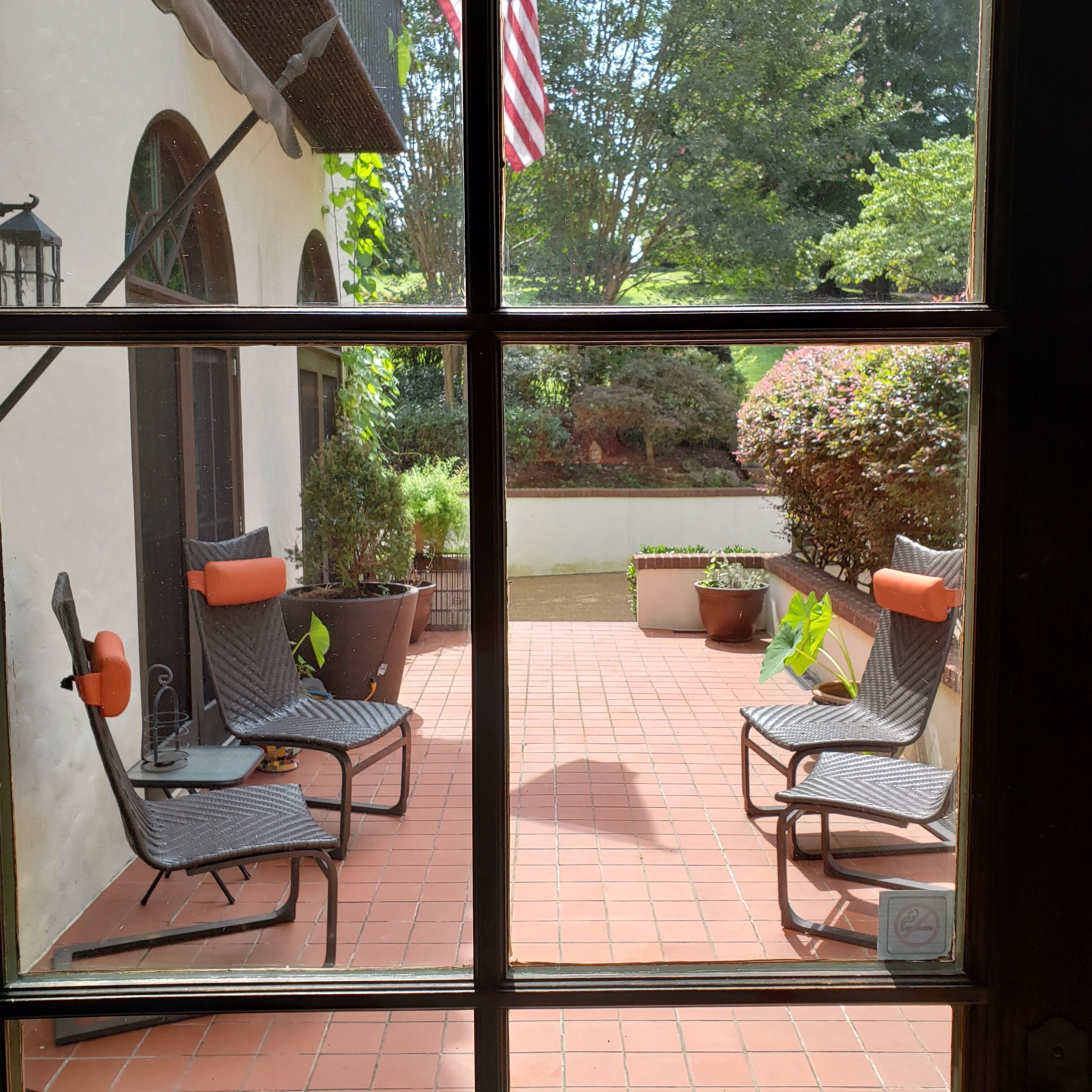 Enceinte de l’hébergement