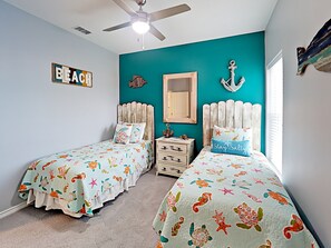 House, Multiple Beds, Patio | 3 bedrooms, bed sheets - Our Happy Place (Port Aransas)