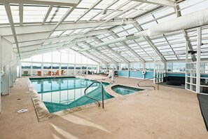 Indoor pool, outdoor pool