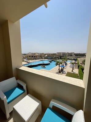 Studio Pool View 12311 | Terrace/patio - Aldau Heights apartments (Hurghada)