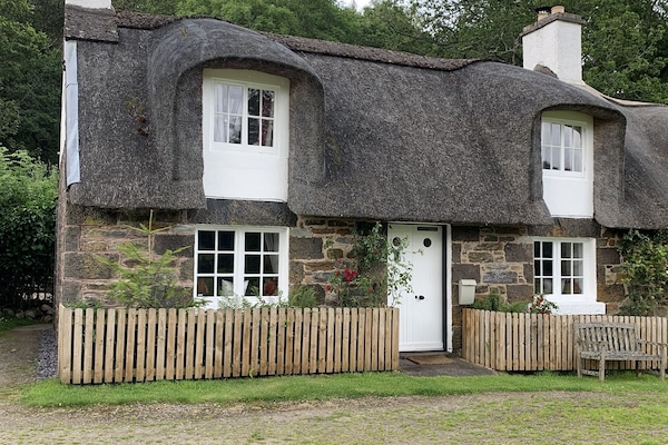 A Fairytale Thatched Highland Cottage