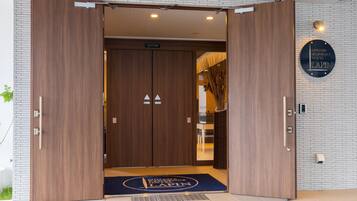 Overnatningsstedets facade