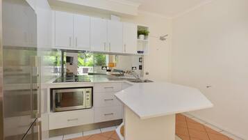 Apartemen, 1 kamar tidur | Dapur pribadi | Lemari es besar, microwave, oven, dan kompor