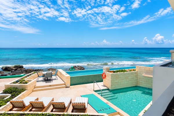 2 outdoor pools, open 8:00 AM to 8:00 PM, pool umbrellas, sun loungers