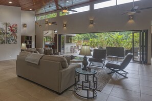 Interior - Large group rental - 2 new houses side by side steps from beach, bars, dining! (Dominical)