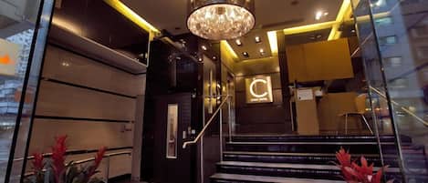 Entrada de la propiedad