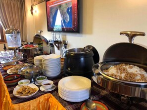 Breakfast served