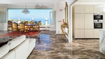 Villa | Living area | Flat-screen TV