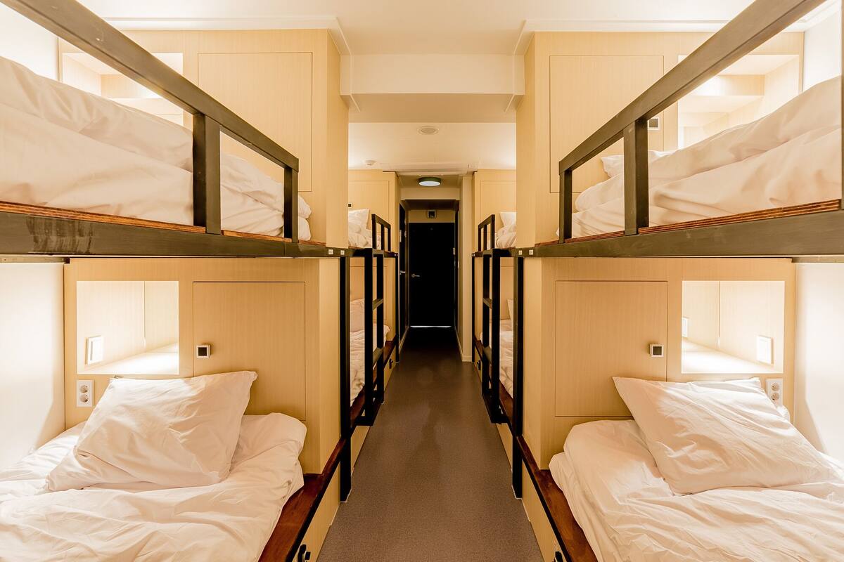Dormitorio condiviso, per sole donne (8 Beds) | Insonorizzazione, Wi-Fi gratuito, lenzuola