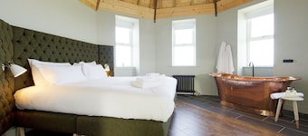 Un john o'groat che può ospitare 2 persone in 1 camera da letto