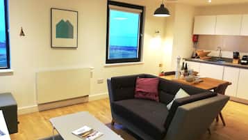 LED-TV og DVD-spiller