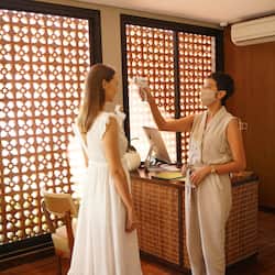 Espace de soins pour les couples, soins corporels, soins d'aromathérapie