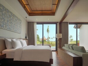 Vila (Lagoon) | Seprai katun Mesir, seprai premium, dan selimut bulu angsa