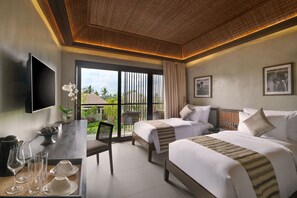Egyptian cotton sheets, premium bedding, down duvets, pillow-top beds - The Garcia Ubud Hotel & Resort (Ubud)