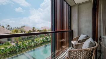 Pemandangan balkon
