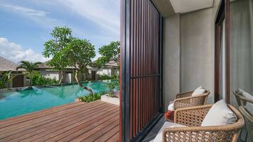 Garcia Suite Pool Access | 1 bedroom, Egyptian cotton sheets, premium bedding, down comforters