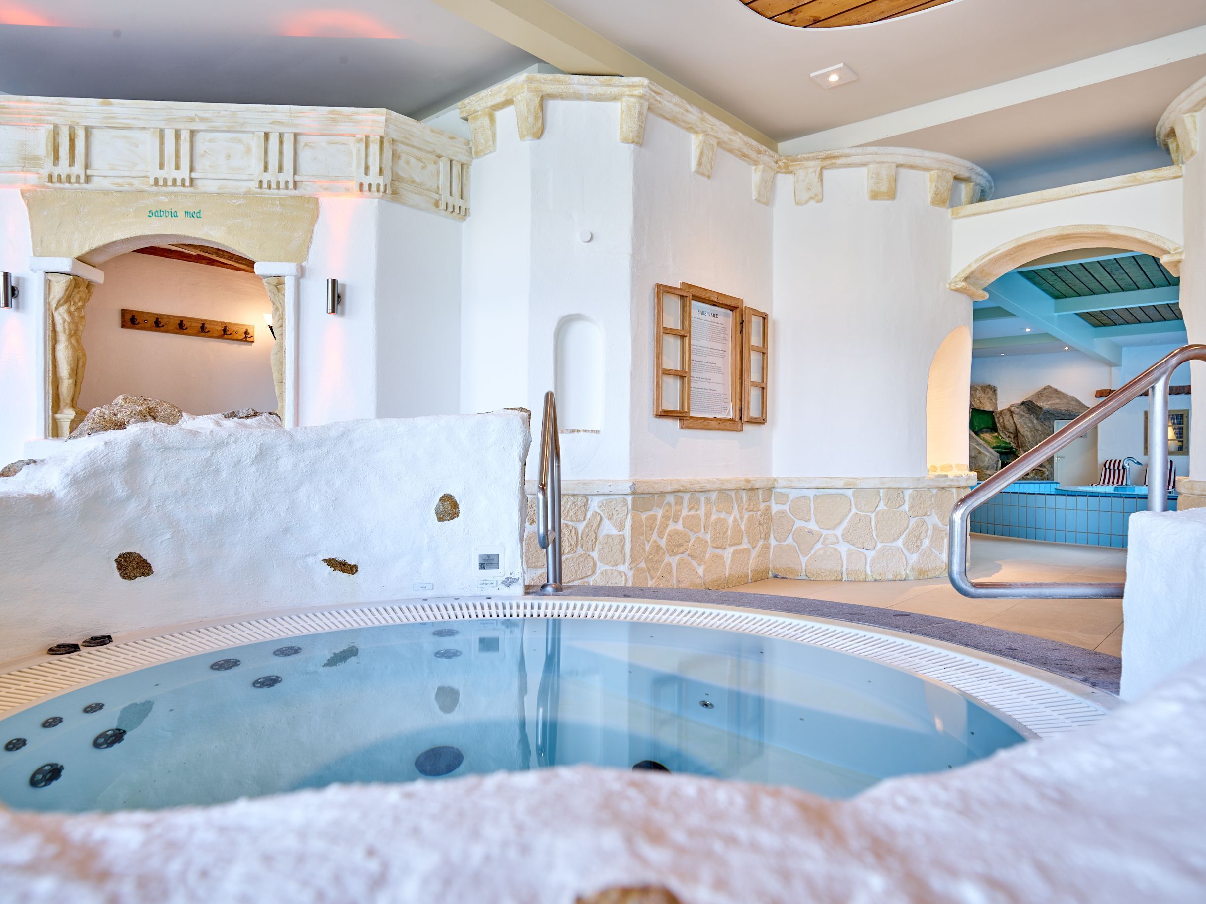 Bain à remous intérieur