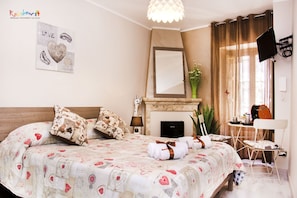 Kamar Double Deluks (Salita San Paolo) | Wi-Fi gratis dan seprai linen