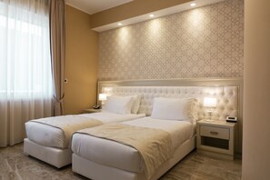 Chambre Quadruple, vue jardin